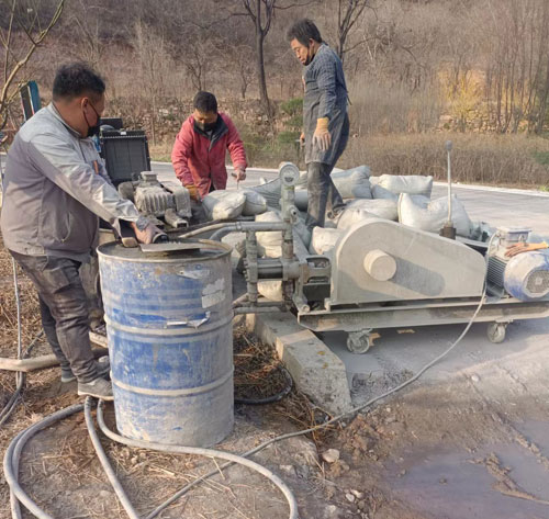 鄂州路面下沉注浆